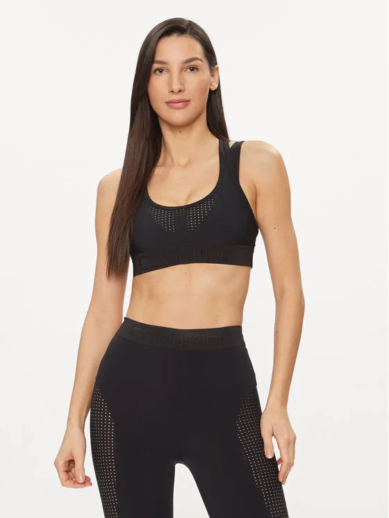 Calvin Klein Performance Αθλητικό σουτιέν · Μαύρο