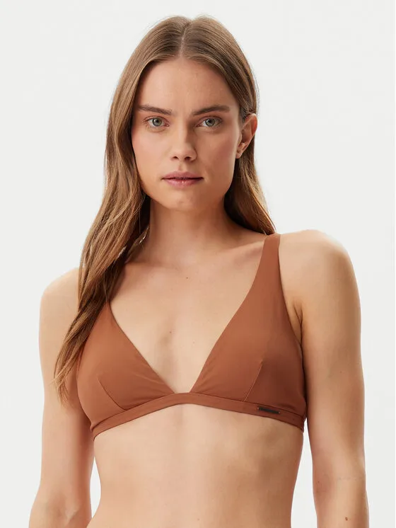 Calvin Klein Swimwear Μπικίνι πάνω μέρος · Καφέ