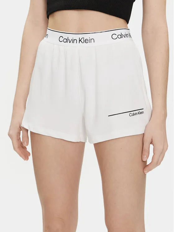 Calvin Klein Swimwear Σορτς παραλίας · Λευκό
