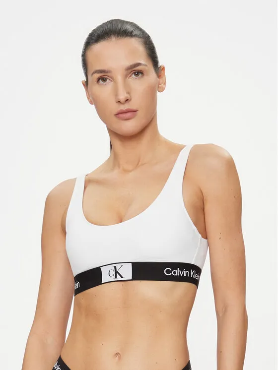 Calvin Klein Swimwear Μπικίνι πάνω μέρος · Λευκό