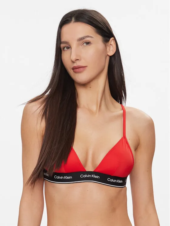 Calvin Klein Swimwear Μπικίνι πάνω μέρος · Κόκκινο