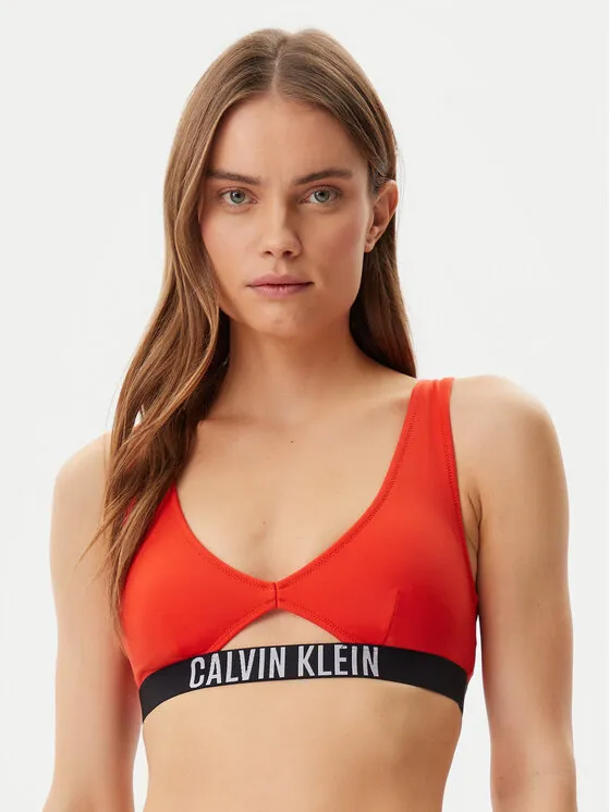 Calvin Klein Swimwear Μπικίνι πάνω μέρος · Κόκκινο
