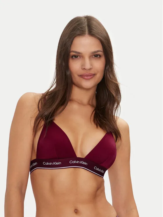 Calvin Klein Swimwear Μπικίνι πάνω μέρος · Μπορντό
