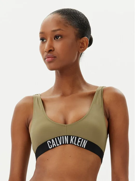 Calvin Klein Swimwear Μπικίνι πάνω μέρος · Πράσινο