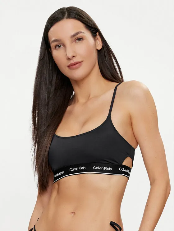 Calvin Klein Swimwear Μπικίνι πάνω μέρος · Μαύρο