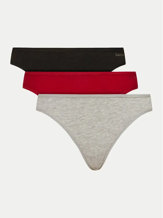 Calvin Klein Underwear Σετ 3 τεμάχια στρίνγκ · Έγχρωμο
