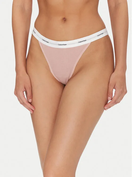 Calvin Klein Underwear Σετ 3 τεμάχια στρίνγκ · Ροζ