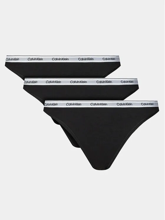 Calvin Klein Underwear Σετ 3 τεμάχια σλιπ κλασικά · Μαύρο
