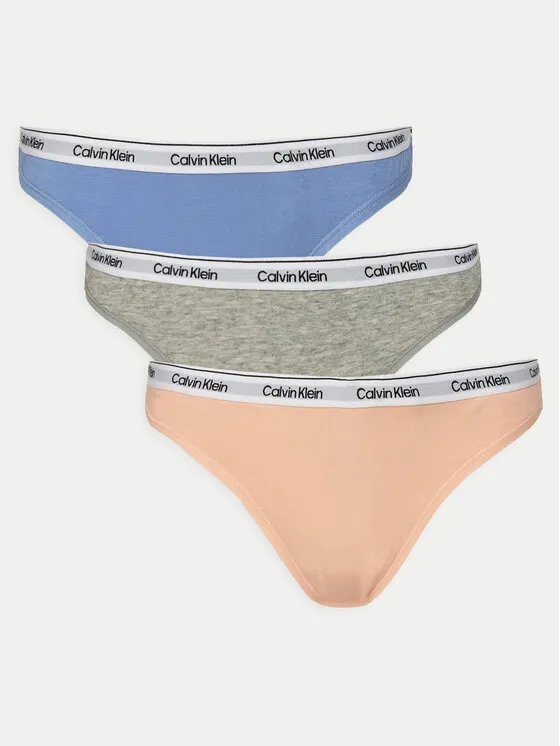 Calvin Klein Underwear Σετ 3 τεμάχια στρίνγκ · Έγχρωμο