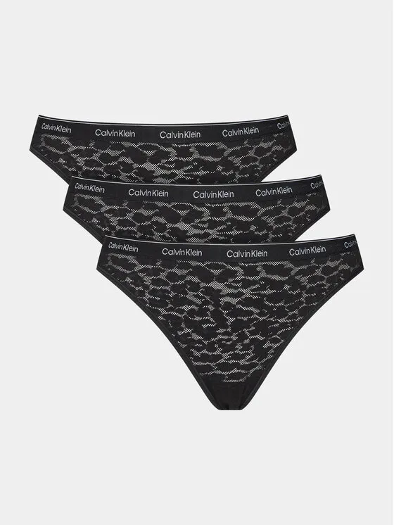 Calvin Klein Underwear Σετ 3 τεμάχια σλιπ κλασικά · Μαύρο