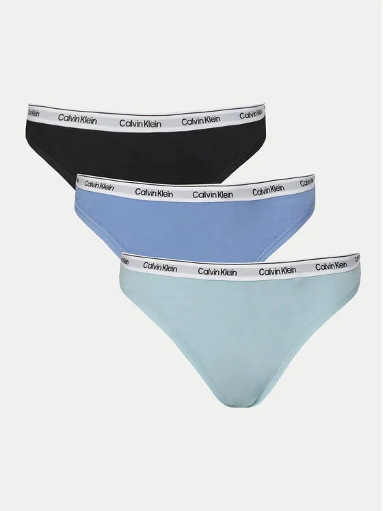 Calvin Klein Underwear Σετ 3 τεμάχια στρίνγκ · Έγχρωμο