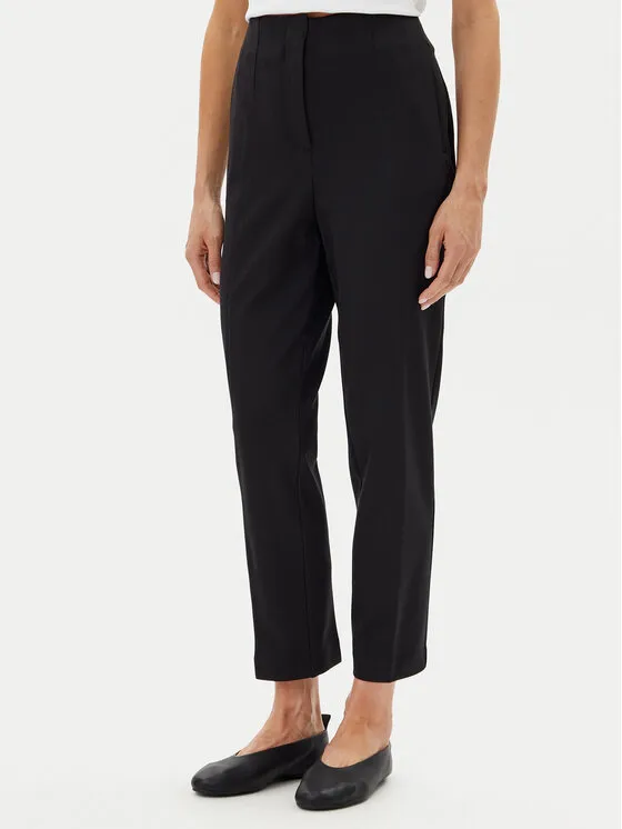 Παντελόνι υφασμάτινο · Μαύρο · Slim Fit