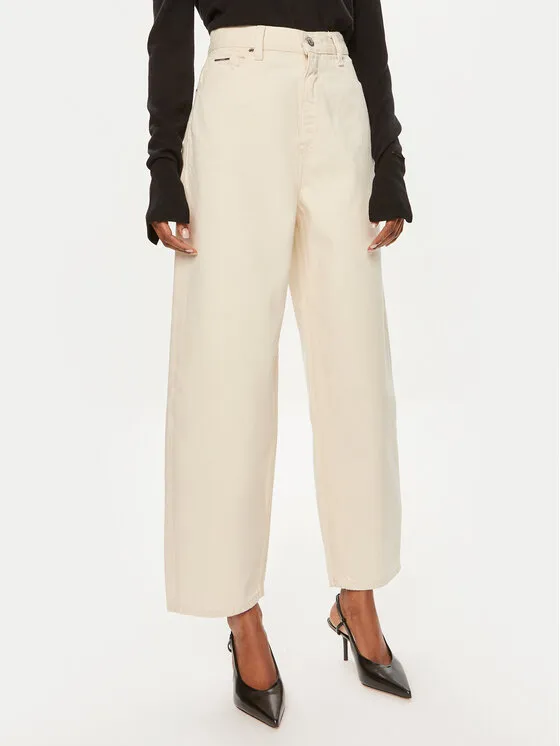 Calvin Klein Τζιν · Εκρού · Regular Fit