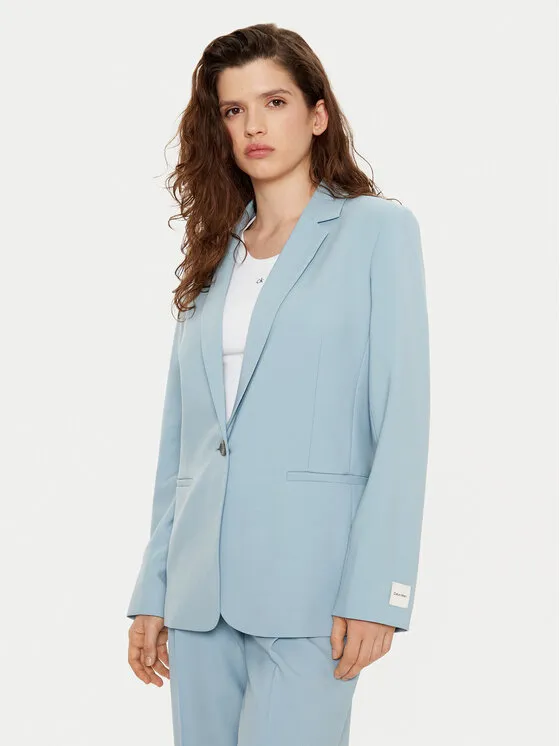 Σακάκι · Γαλάζιο · Slim Fit