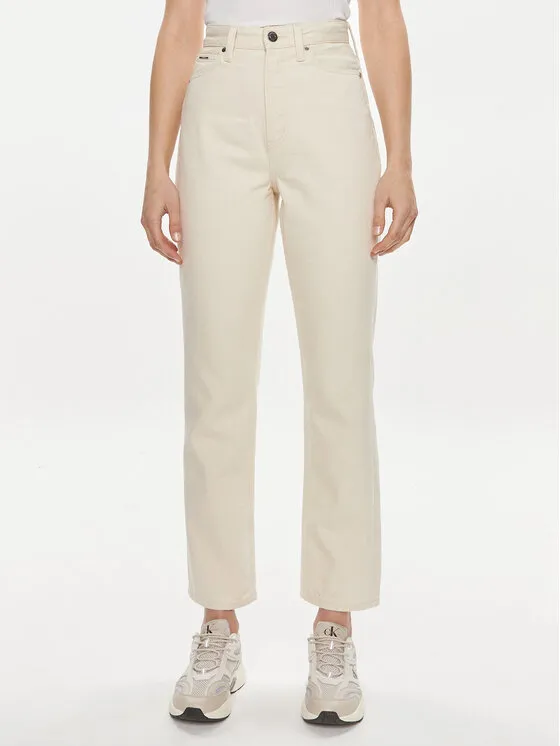 Τζιν · Εκρού · Slim Fit