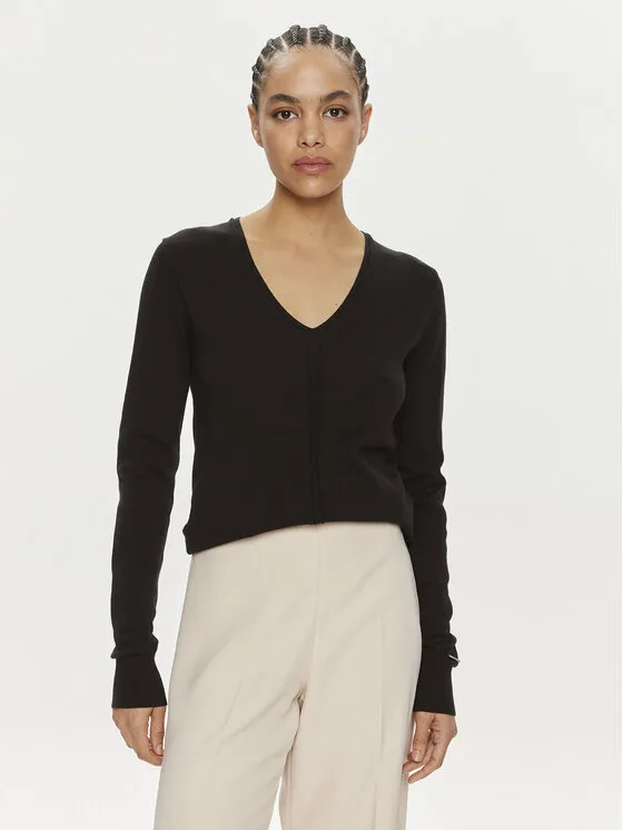 Πουλόβερ · Μαύρο · Regular Fit