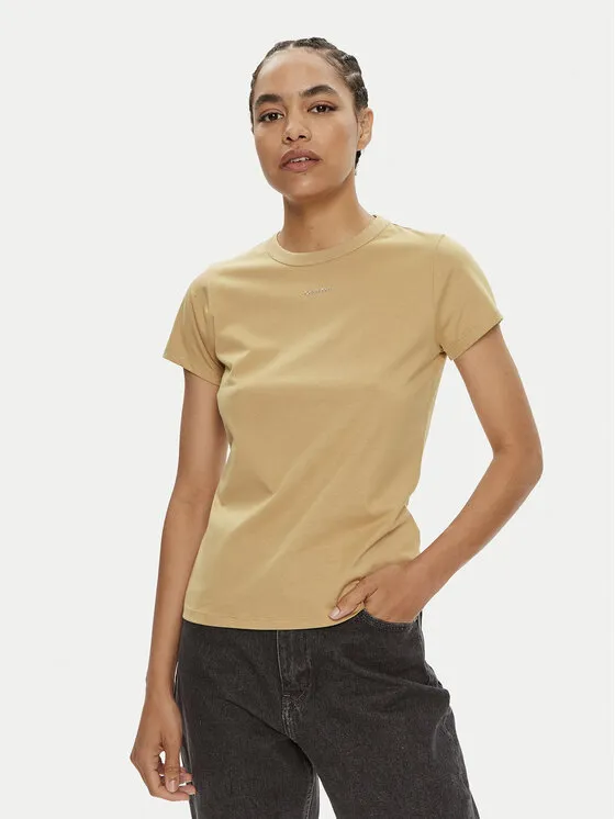 T-Shirt · Μπεζ