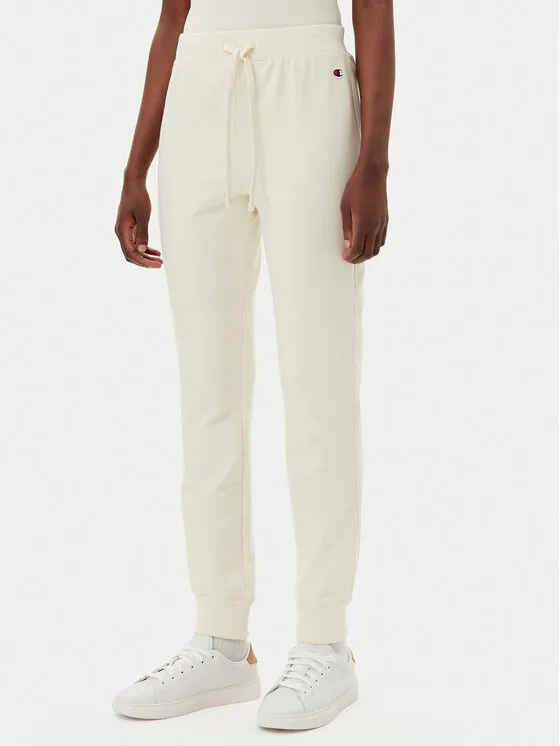 Παντελόνι φόρμας · Εκρού · Slim Fit