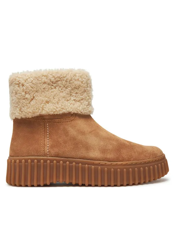 Clarks Μποτάκια · Καφέ