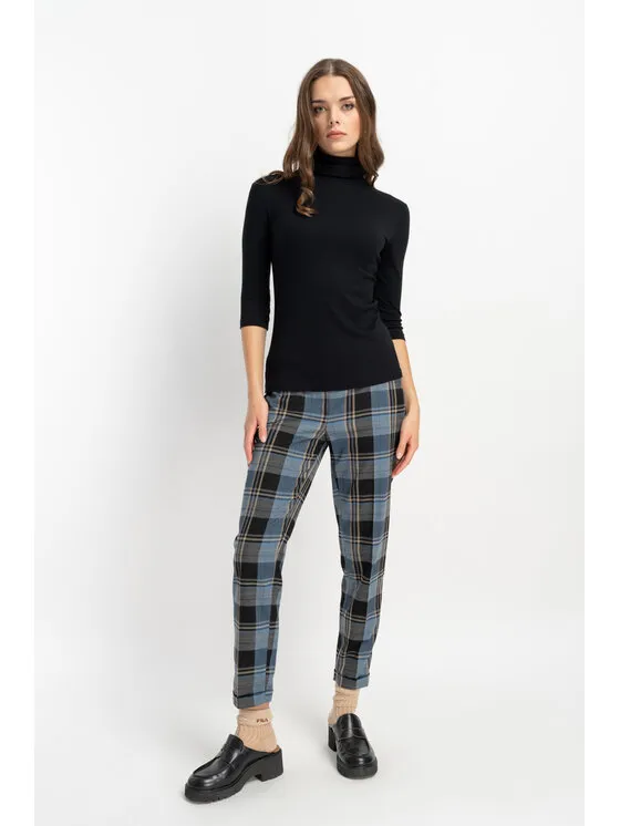 CLICK Παντελόνι υφασμάτινο · Μπλε · Regular Fit