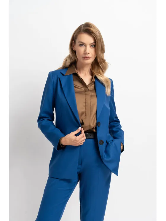 CLICK Σακάκι · Μπλε · Regular Fit
