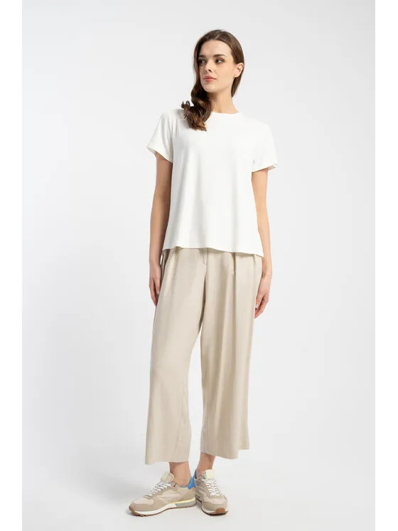 CLICK Παντελόνι υφασμάτινο · Μπεζ · Relaxed Fit