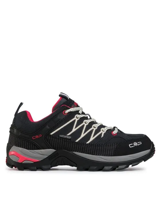 CMP Παπούτσια πεζοπορίας · Rigel Low Wmn Trekking Shoes Wp 3Q13246 · Μαύρο