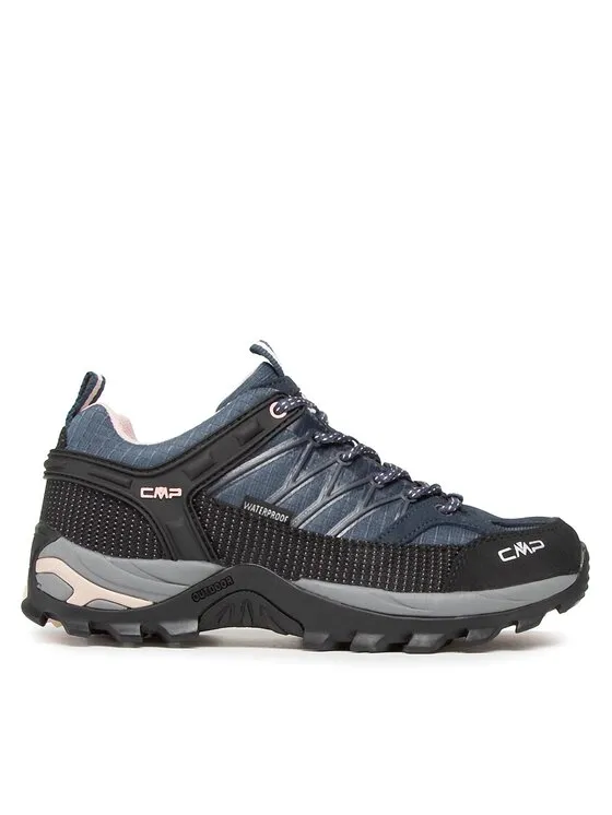 CMP Παπούτσια πεζοπορίας · Rigel Low Wmn Trekking Shoe Wp 3Q54456  · Σκούρο μπλε