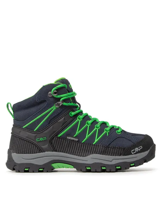 CMP Παπούτσια πεζοπορίας · Kids Rigek Mid Trekking Shoe Wp 3Q12944J · Σκούρο μπλε