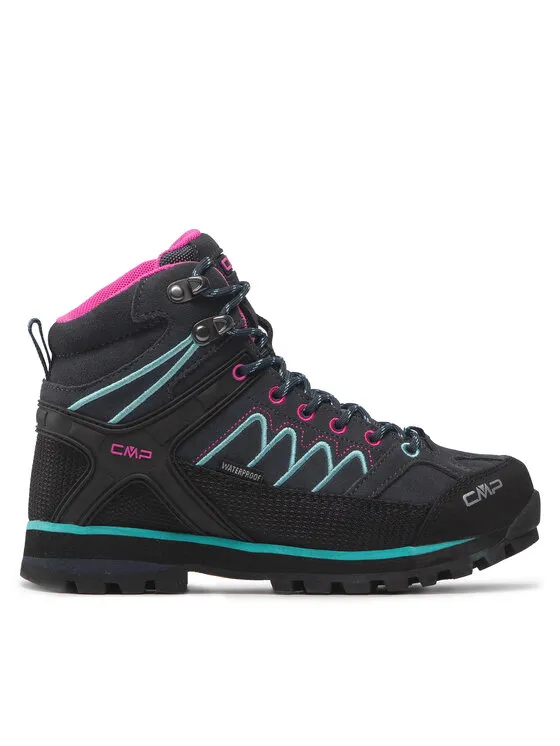 CMP Παπούτσια πεζοπορίας · Moon Mid Wmn Trekking Shoe Wp 31Q4796 · Γκρι