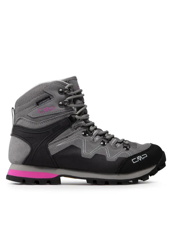 CMP Παπούτσια πεζοπορίας · Athunis Mid Wmn Trekking Wp 31Q4976  · Γκρι