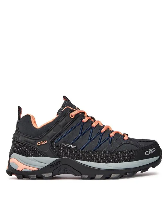 CMP Παπούτσια πεζοπορίας · Rigel Low Wmn Treking Shoe Wp 3Q13246 · Γκρι