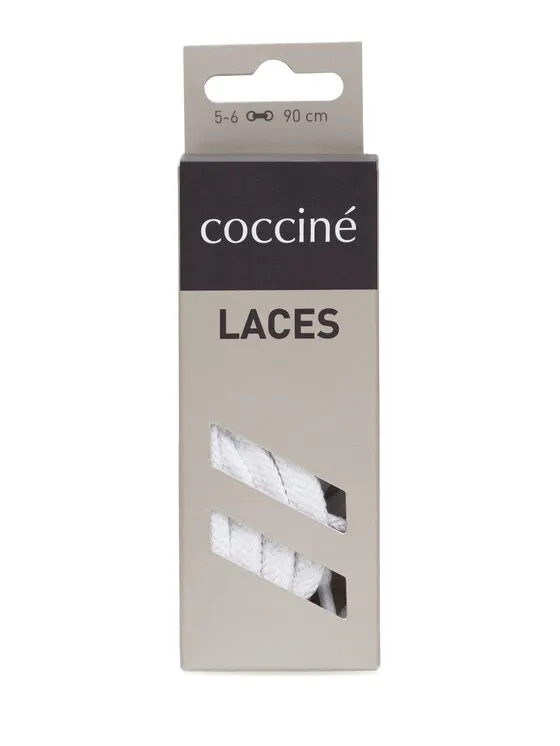 Coccine Κορδόνια παπουτσιών · Λευκό