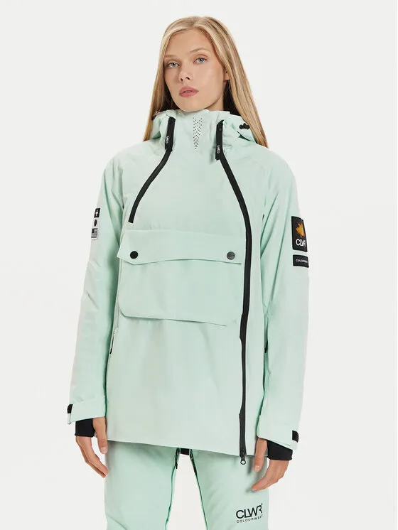 Colourwear Μπουφάν για snowboard · Τυρκουάζ
