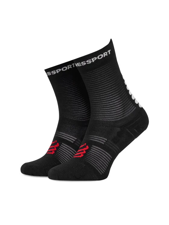 Compressport Κάλτσες Κοντές Unisex · Μαύρο