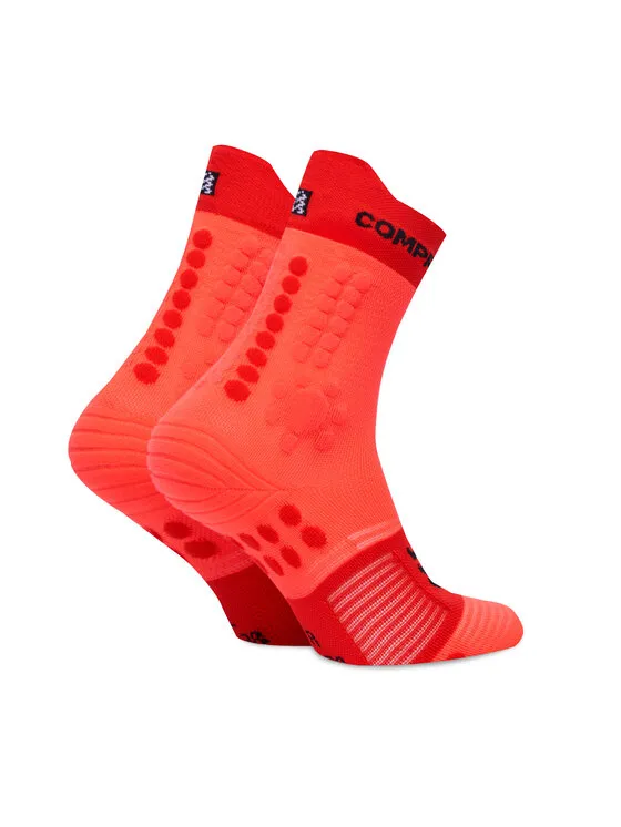 Compressport Κάλτσες Ψηλές Unisex · Κόκκινο