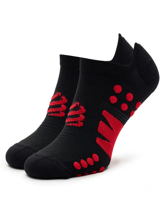 Compressport Κάλτσες Κοντές Unisex · Μαύρο