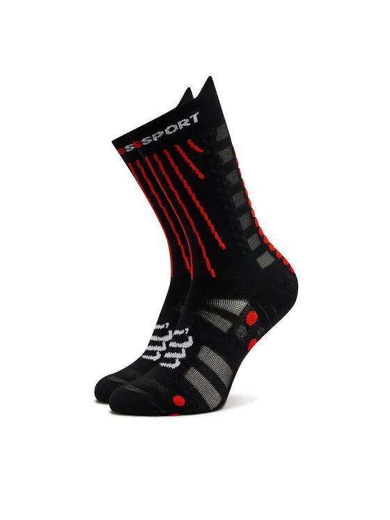 Compressport Κάλτσες Ψηλές Unisex · Μαύρο