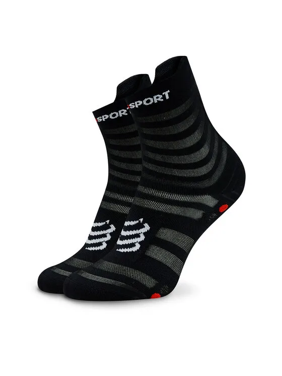 Compressport Κάλτσες Ψηλές Unisex · Μαύρο