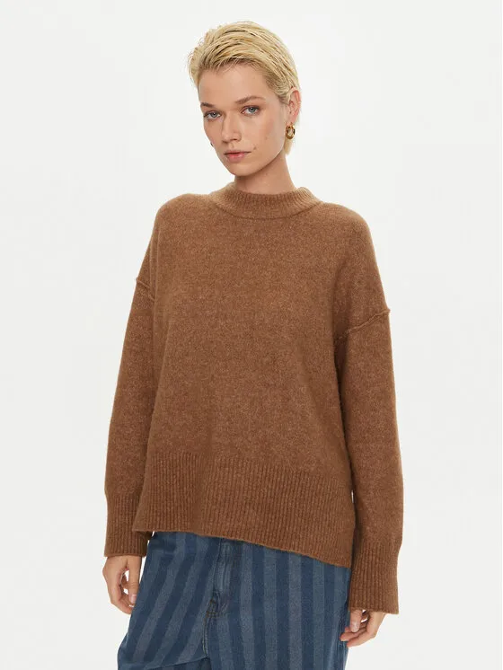 DAY BIRGER ÉT MIKKELSEN Πουλόβερ · Καφέ · Oversize