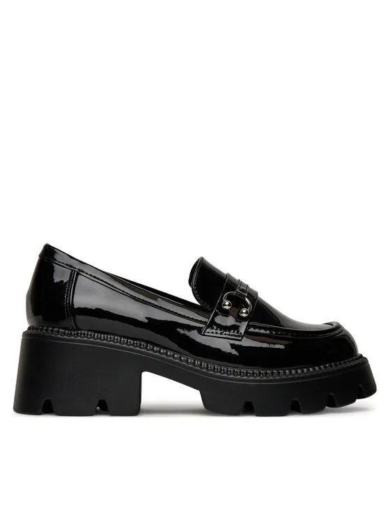 Loafers · Μαύρο · 6 cm