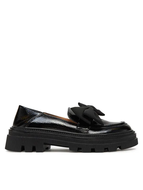 Loafers · Μαύρο · 4 cm