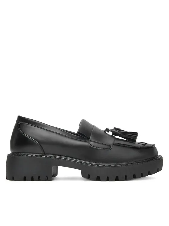 Loafers · Μαύρο · 4 cm