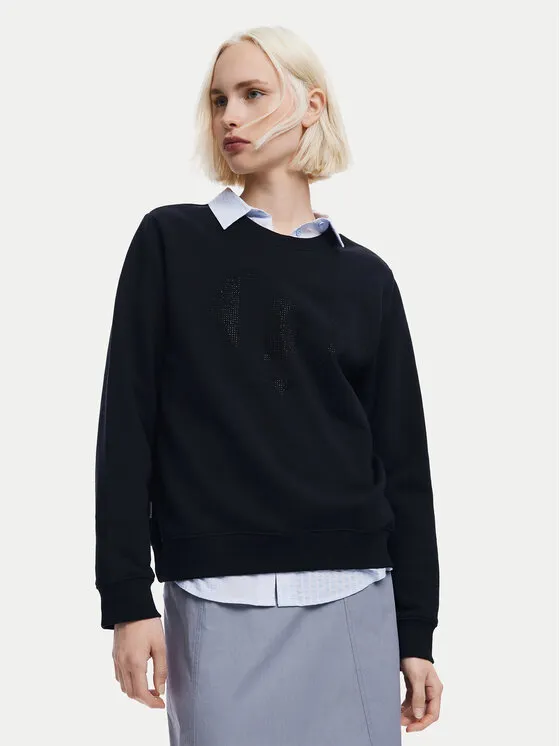 Μπλούζα · Μαύρο · Regular Fit