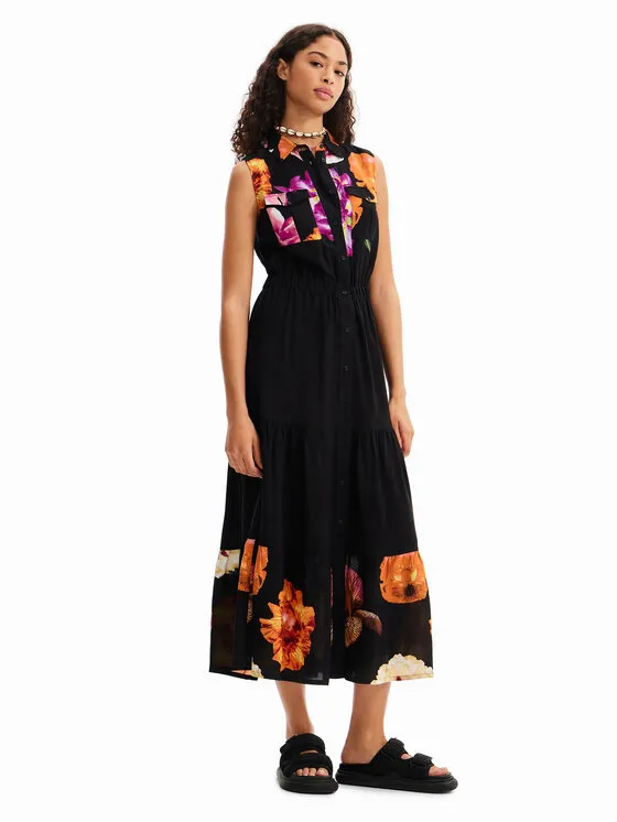 Desigual Φόρεμα καθημερινό · Μαύρο · Maxi