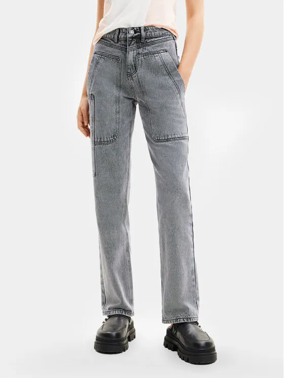 Τζιν · Γκρι · Regular Fit