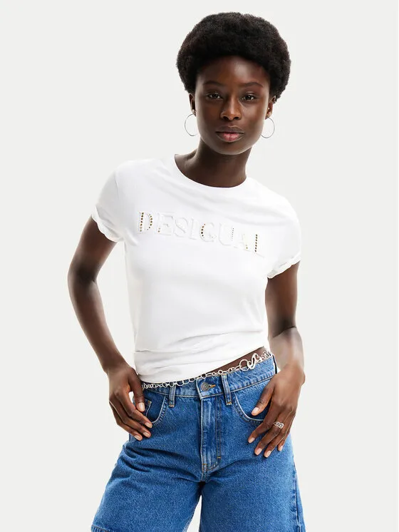 Desigual T-Shirt · Λευκό