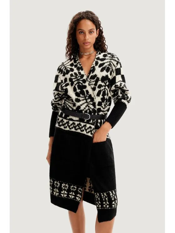 Desigual Πουλόβερ · Μαύρο · Regular Fit