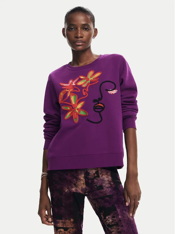 Μπλούζα · Μωβ · Regular Fit