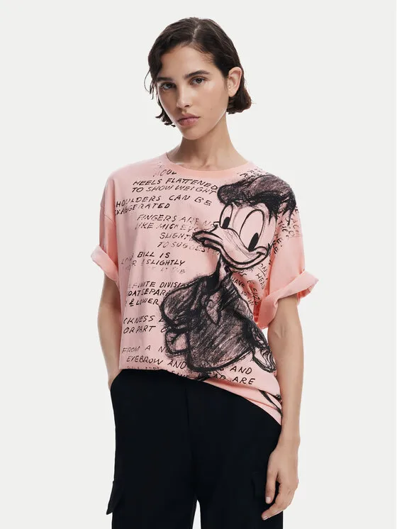 T-Shirt · Ροζ